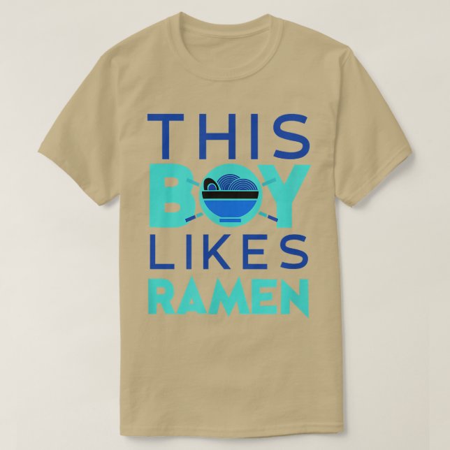 Ramen Noodles Ironic Sprichwort Japanische Lebensm T-Shirt (Design vorne)