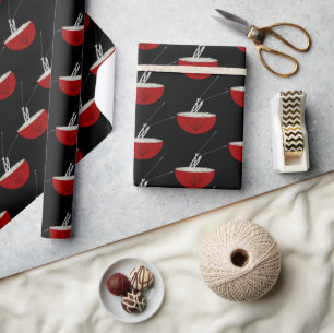 Ramen-Nudel-Asien-Schüssel-Party Geschenkpapier
