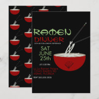 Ramen-Nudeln Asiatische Schale Party