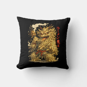 Ramen Oni – Japanischer Nudelteufel Kissen