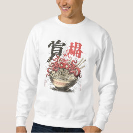 Ramen Oni Monster Art – Japanische Teufels-Ramen-S Sweatshirt