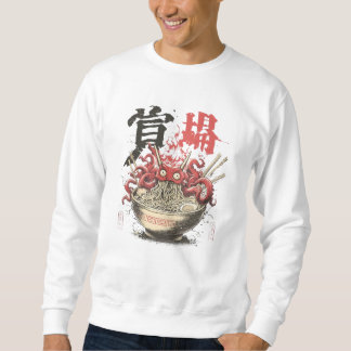 Ramen Oni Monster Art – Japanische Teufels-Ramen-S Sweatshirt