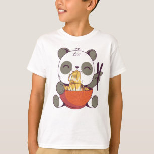 Ramen Panda Niedlich T-Shirt
