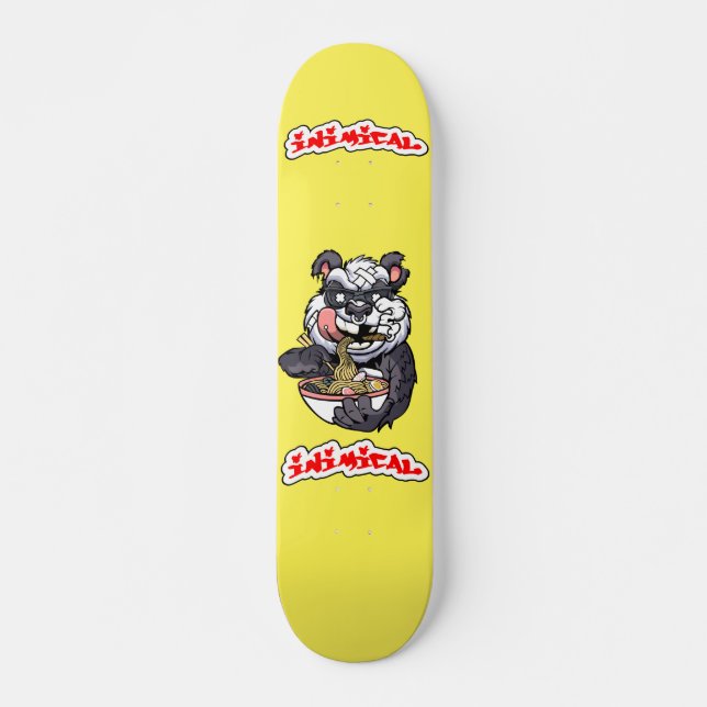 Ramen Panda Skateboard Deck (Vorne)