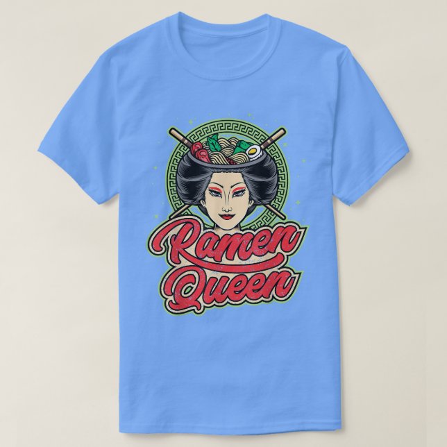 Ramen Queen, Niedlich Japanisch für Mädchen, Fraue T-Shirt (Design vorne)