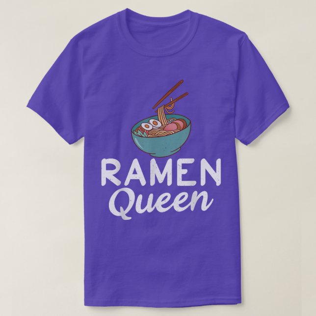 Ramen Queen Ramen Lover T-Shirt (Design vorne)