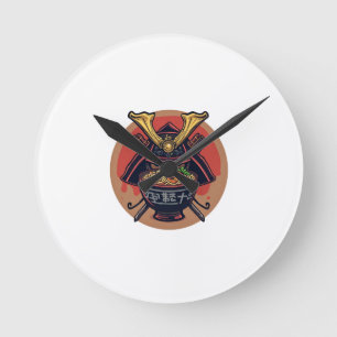Ramen-Rebellen Runde Wanduhr