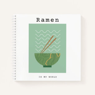 Ramen Recipes-Notebook Notizbuch