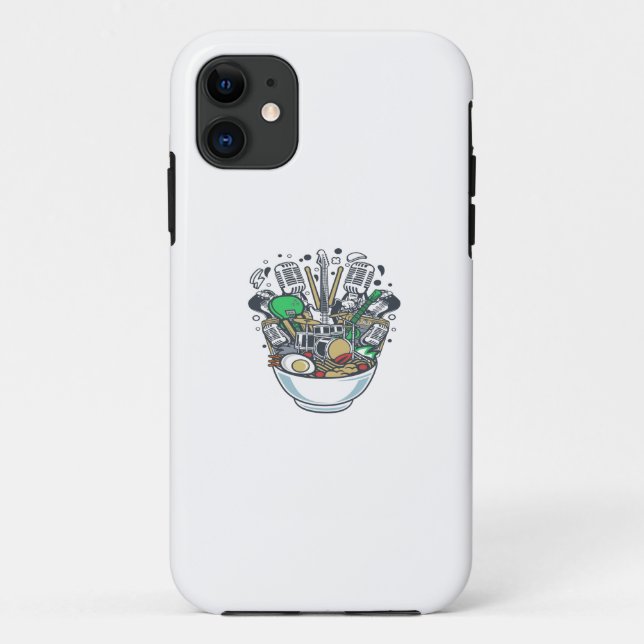 Ramen Rock Case-Mate iPhone Hülle (Rückseite)