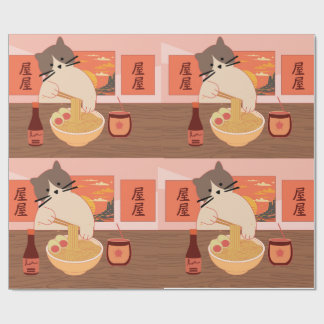 Ramen-Schlürfmuster Geschenkpapier