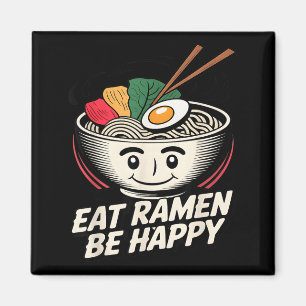 Ramen-Shirt Kawaii-Stil Lustige japanische Anime-G Magnet
