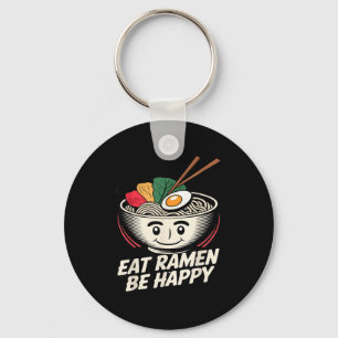 Ramen-Shirt Kawaii-Stil Lustiges Japanisches Anime Schlüsselanhänger