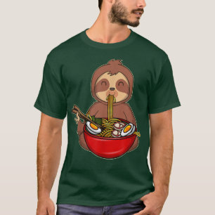 Ramen Sloth Kawaii Anime japanische Lebensmittel G T-Shirt