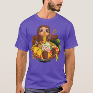 Ramen Sloth Kawaii Anime japanische Lebensmittel G T-Shirt