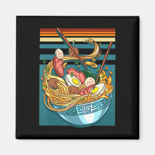 Ramen Style Vintag Anime Japanisches Lebensmittelm Magnet