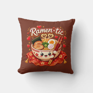 Ramen-tisch – Süße Kawaii-Ramen-Schale Kissen