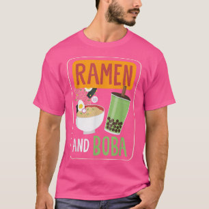 Ramen und Bobo Food Bowl, asiatische Küche Noodles T-Shirt