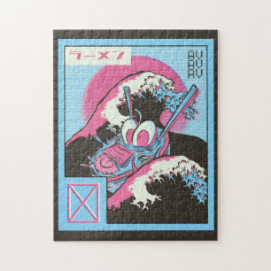 Ramen Vaporwave Puzzle