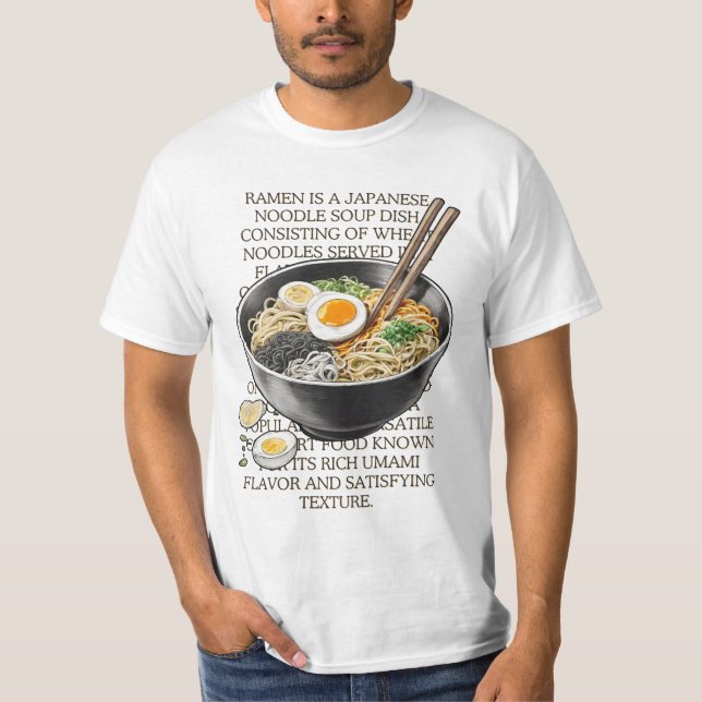Ramen Vintage Skizze von CallisC Arts ⭐ ⭐ ⭐ ⭐ T-Shirt (Vorderseite)
