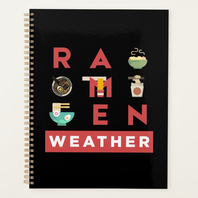 Ramen Weather Planer (Vorderseite)