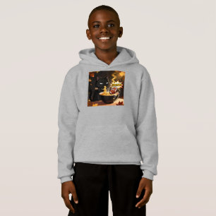 Ramen-Zen Katze und der unerwartete Touchdown Hoodie