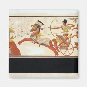 Ramesses II (1279-13 BC) am Kampf von Kadesh, Magnet