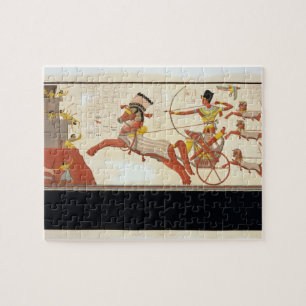 Ramesses II (1279-13 BC) am Kampf von Kadesh, Puzzle