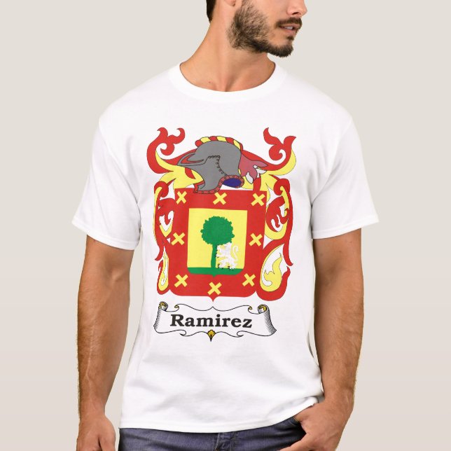 Ramírez-Familien-Wappen T - Shirt (Vorderseite)
