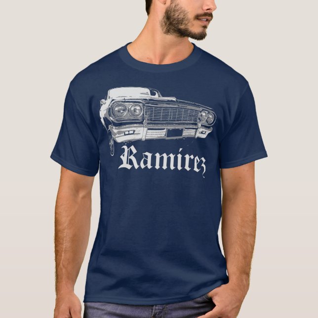 Ramirez Lowrider Cali Family Wiedersehen Gift T-Shirt (Vorderseite)