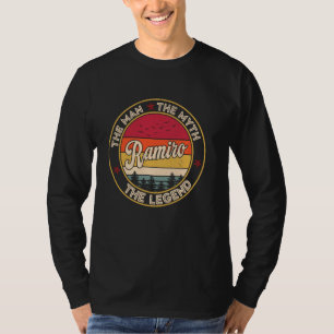Ramiro der Mann der Mythos die Legende Personalisi T-Shirt