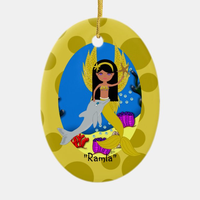 Ramla Gold Merfaery Ornament (Vorne)
