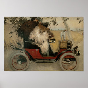 Ramon Casas - Ramon Casas und Pere Romeu Poster