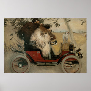 Ramon Casas - Ramon Casas und Pere Romeu Poster