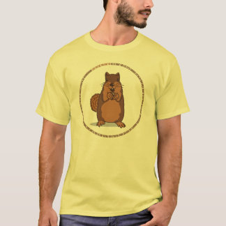 Ramon der Eichhörnchen-Licht-Cartoon-T - Shirt