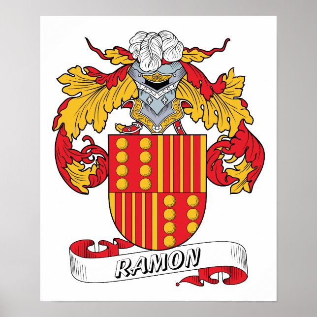 Ramon Familienwappen Poster (Vorne)