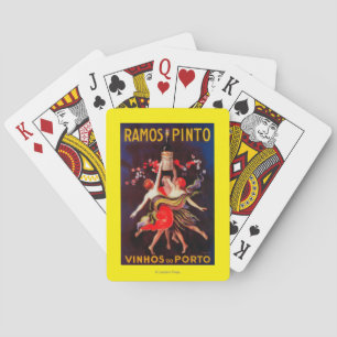 Ramos Pinto Vintage Poster Europa Spielkarten