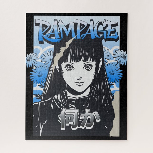 Rampage in Bloom: Schatten unter dem Himmel Es ruf Puzzle (Vertikal)