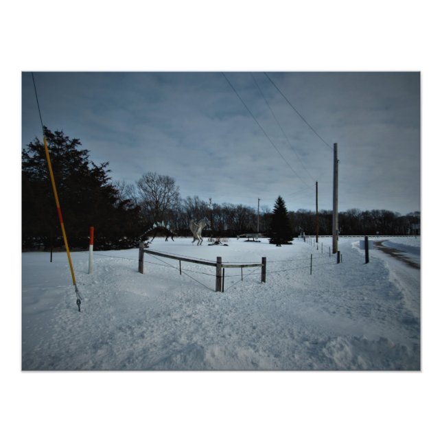 "Rampage in Park" Fotodruck (Vorne)