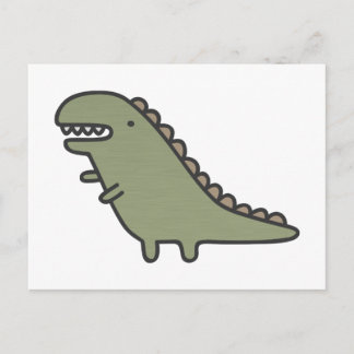 Rampaging Dinosaur! Postkarte