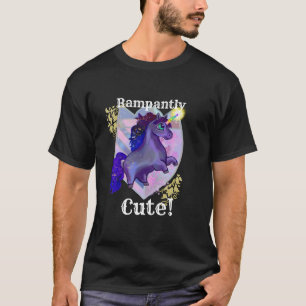 Rampant Niedlich Unicorn T-Shirt