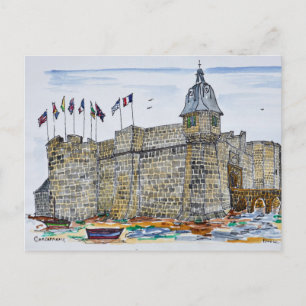 Ramparts & Gate of Concarneau   Bretagne, Frankrei Postkarte
