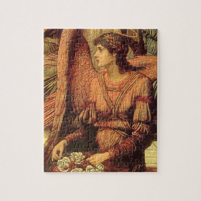 Ramparts of God's House, Angel von John Strudwick Puzzle (Vertikal)