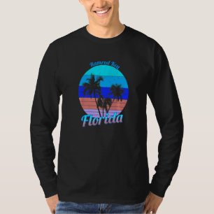Ramrod Key Florida Retro Tropische Palmen Urlaub T-Shirt