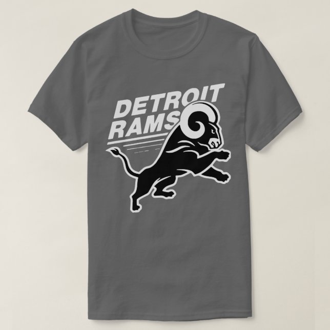 Rams Black T-Shirt (Design vorne)