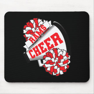 Rams Cheer Ck Zur Schule Cheerleading-Geist R  Mousepad