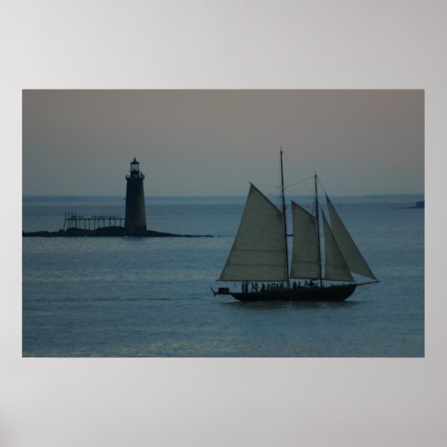 Rams Island Ledge, Maine Poster (Vorne)