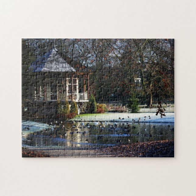 Rams Woerthe Tea House 11x14 252pc jpcna Puzzle (Horizontal)