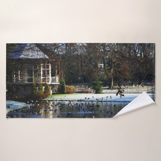 Rams Woerthe Tea House btcna Badhandtuch Set (Badehandtuch)