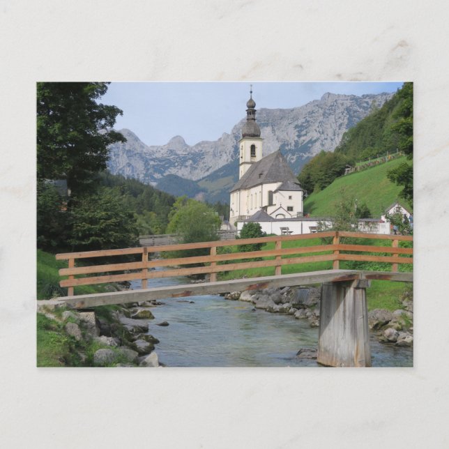 Ramsau bei Berchtesgaden Postkarte (Vorderseite)