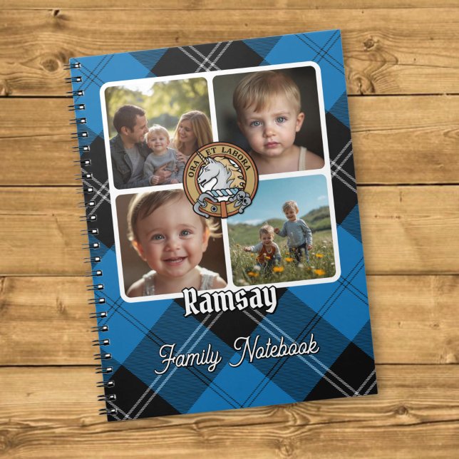 Ramsay Familienfoto-Collage Notizblock (Von Creator hochgeladen)